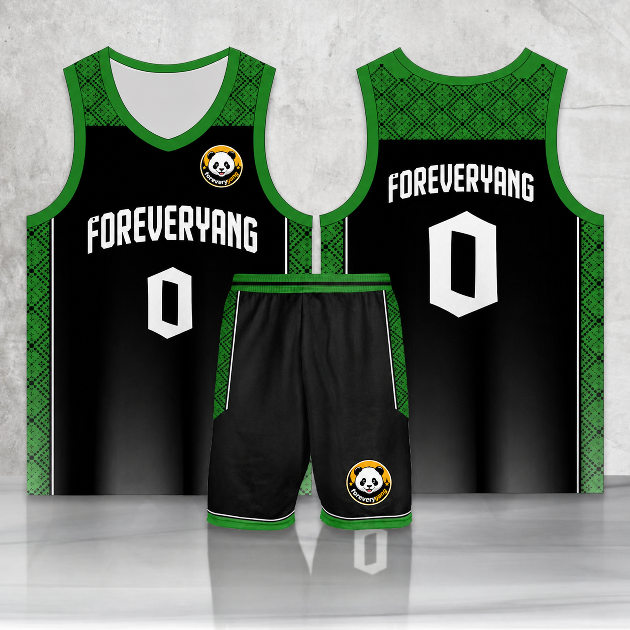 PH-HOT-13 FOREVERYANG basketball jersey and shorts set