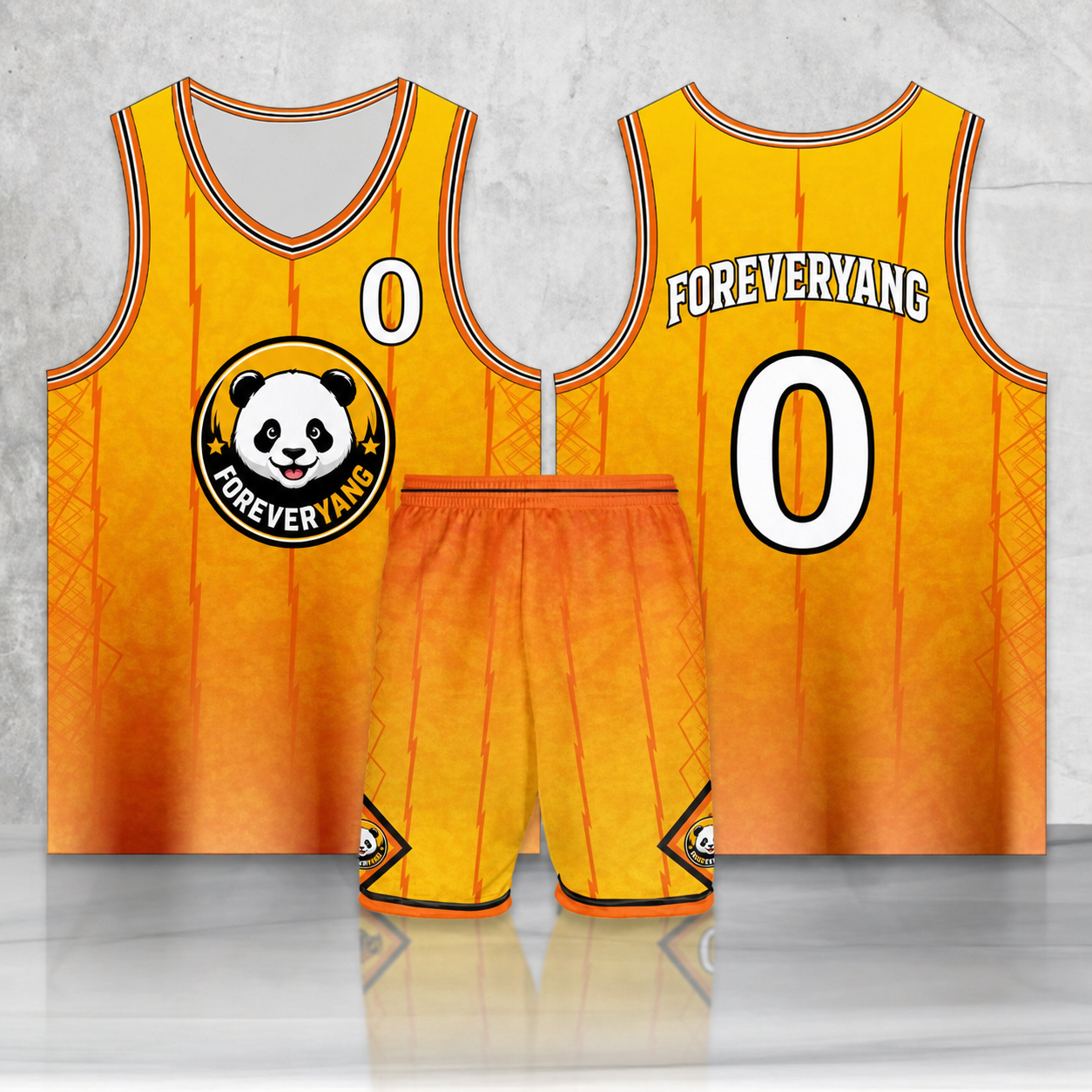 PH-HOT-16 FOREVERYANG basketball jersey and shorts set