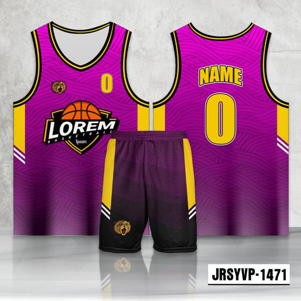 PH-HOT-17 basketball jersey and shorts set