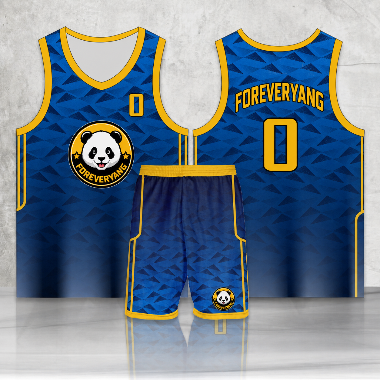 PH-HOT-22 FOREVERYANG basketball jersey and shorts set