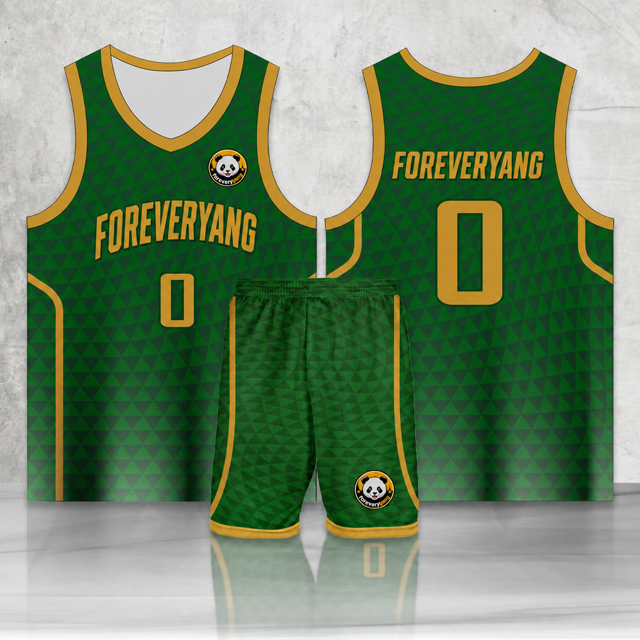 PH-HOT-25 FOREVERYANG basketball jersey and shorts set