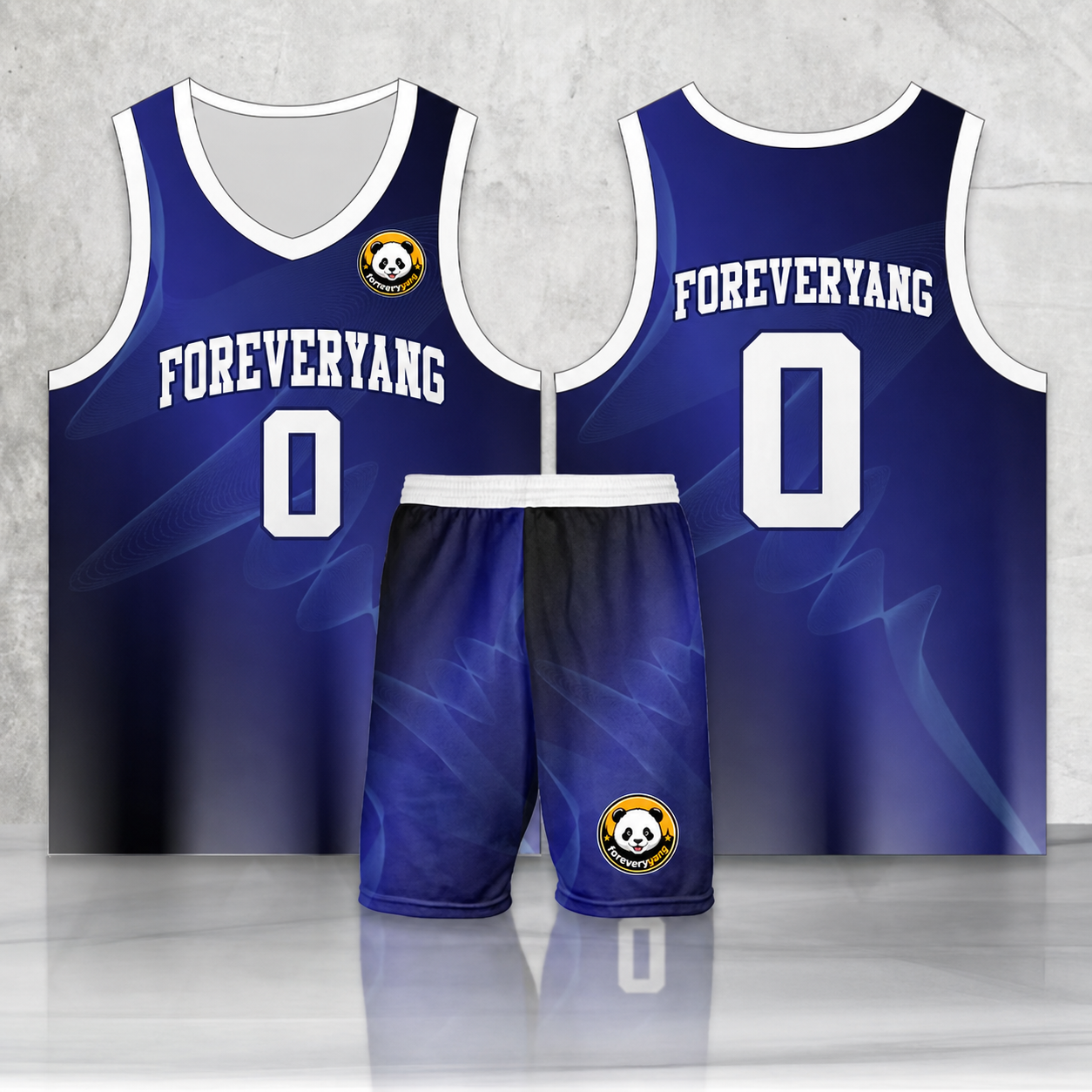 PH-HOT-34 FOREVERYANG basketball jersey and shorts set