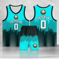 PH-HOT-37 FOREVERYANG basketball jersey and shorts set
