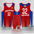 PH-HOT-47 FOREVERYANG basketball jersey and shorts set