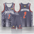 PH-HOT-49 FOREVERYANG basketball jersey and shorts set