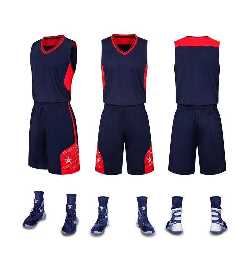 827 827Navy Red