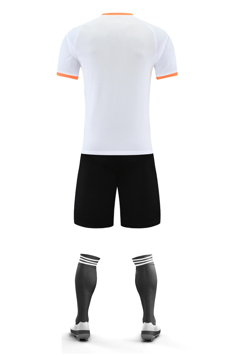 C5027 soccer training uniform - white back