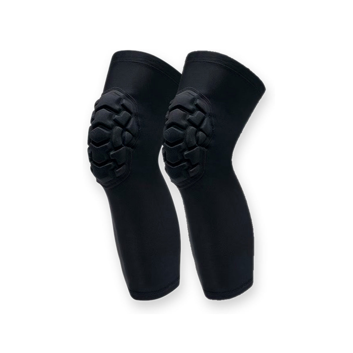 Youth Sports Knee Pads Long Black