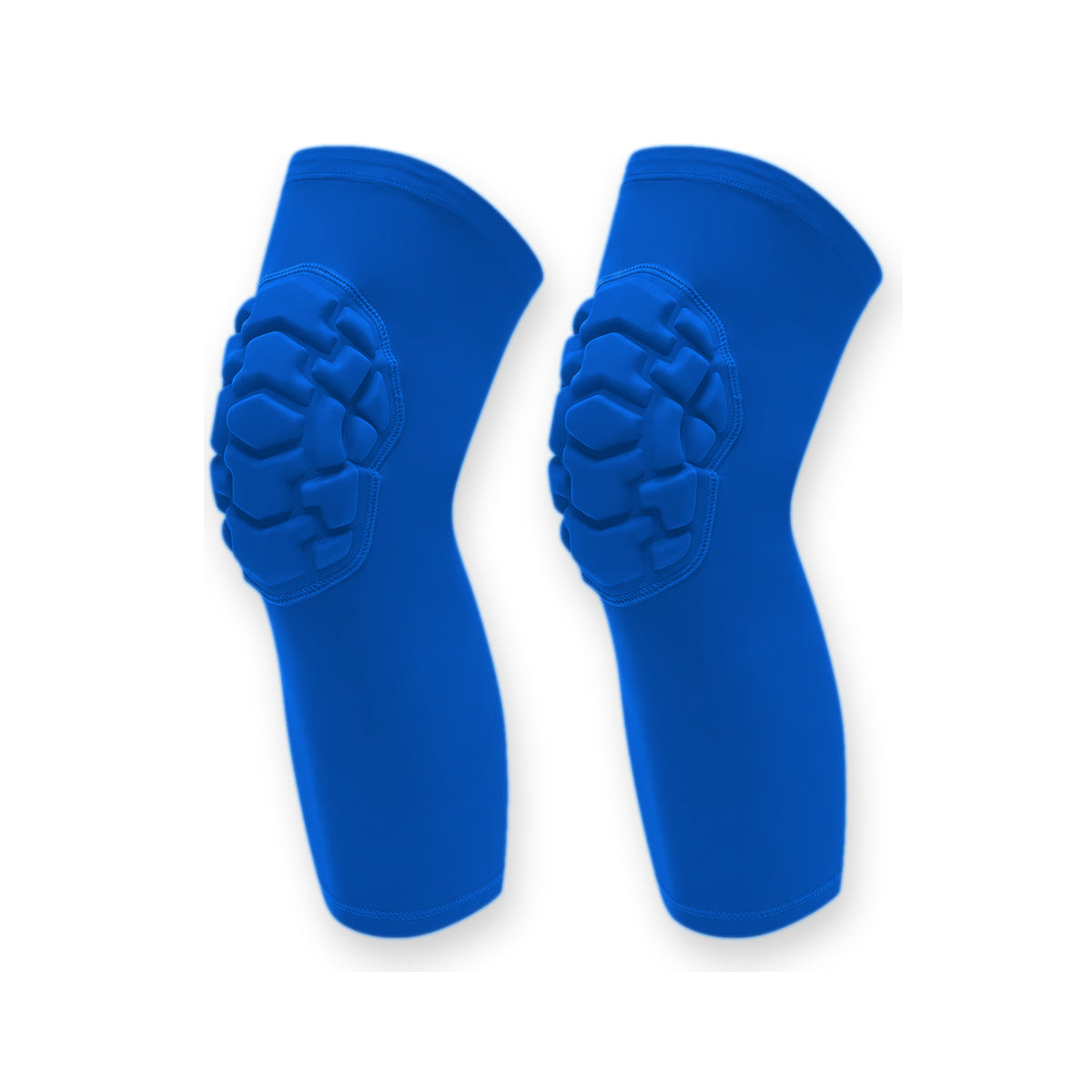 Youth Sports Knee Pads Long Blue